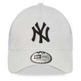 Cappellino New York Yankees, New Era, trucker, essenziale, bianco