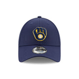 Cappellino Milwaukee Brewers, New Era, 9FORTY, squadra, blu