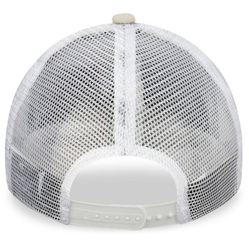 Cappellino New York Yankees, trucker, New Era, 9FORTY, essenziale, beige