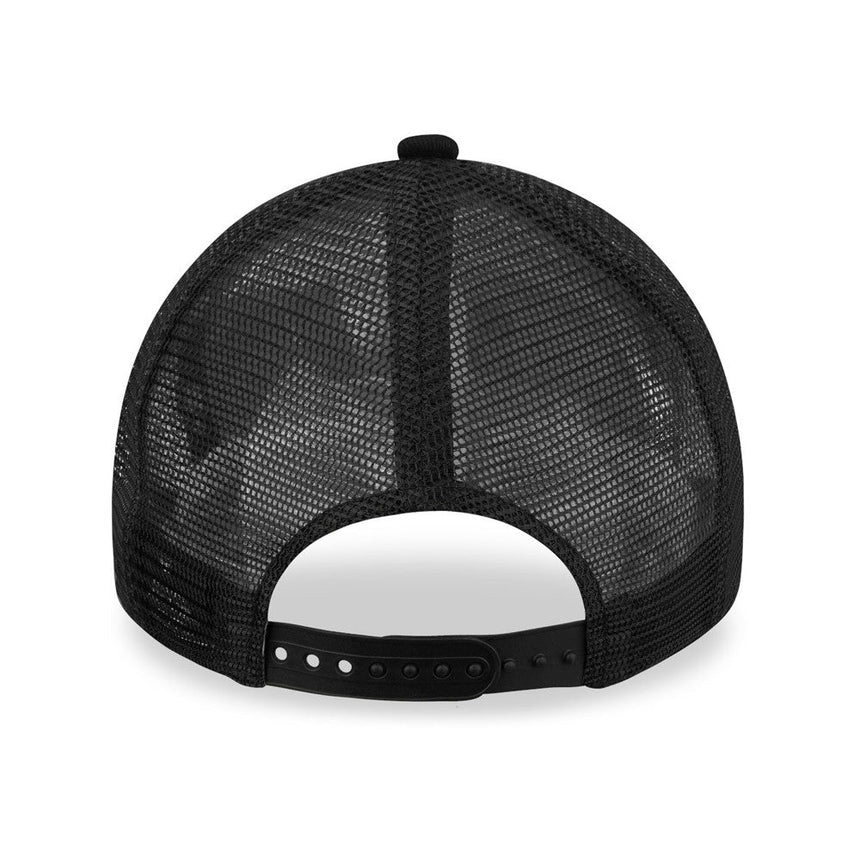 Cappellino Los Angeles Lakers, New Era, trucker, 9FORTY, nero