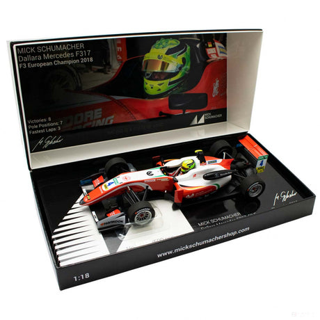 1:18, Mick Schumacher Dallara Mercedes F317 Prema Racing Formula 3 Modello di automobile - FansBRANDS®