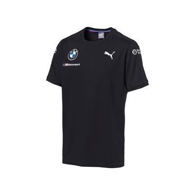 BMW T-shirt, BMW Motorsport Team, Black, 2020