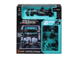 Kit modello Mercedes, pass pit, Bburago, 1:43, George Russell, n. 63, W15 E