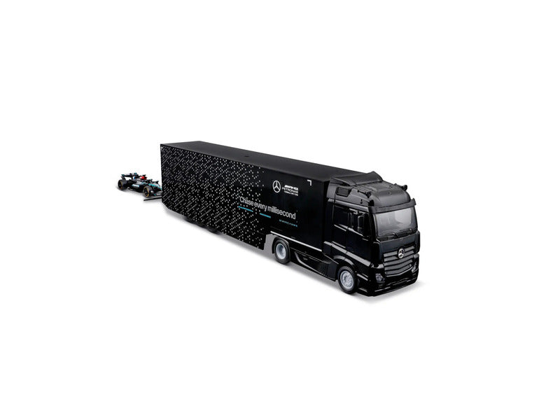 Mercedes kit modellistico, camion da corsa, bburago, 1:43, George Russell, #63, W15 E