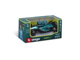 Modellino in scala 1:43 di Aston Martin AMR23, Bburago, Fernando Alonso #14, 2023