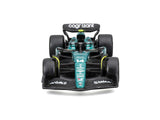 Modellino in scala 1:43 di Aston Martin AMR23, Bburago, Fernando Alonso #14, 2023