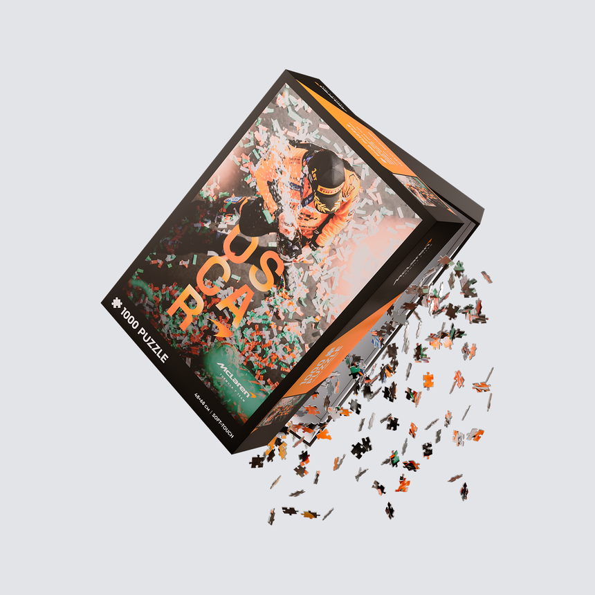 McLaren Formula 1® Team, Puzzle, Oscar Piastri, Prima vittoria al Gran Premio, 1000 pezzi