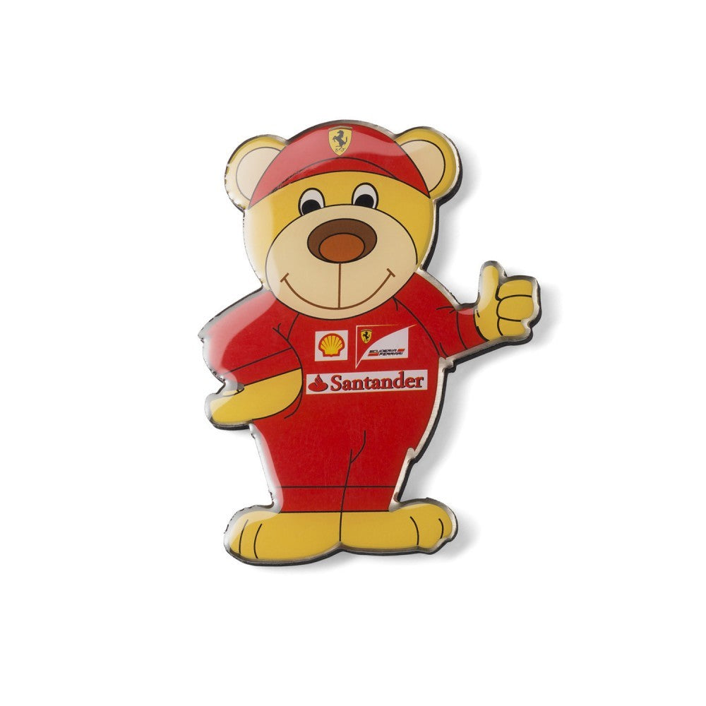 Ferrari Teddy Bear Fridge Magnet