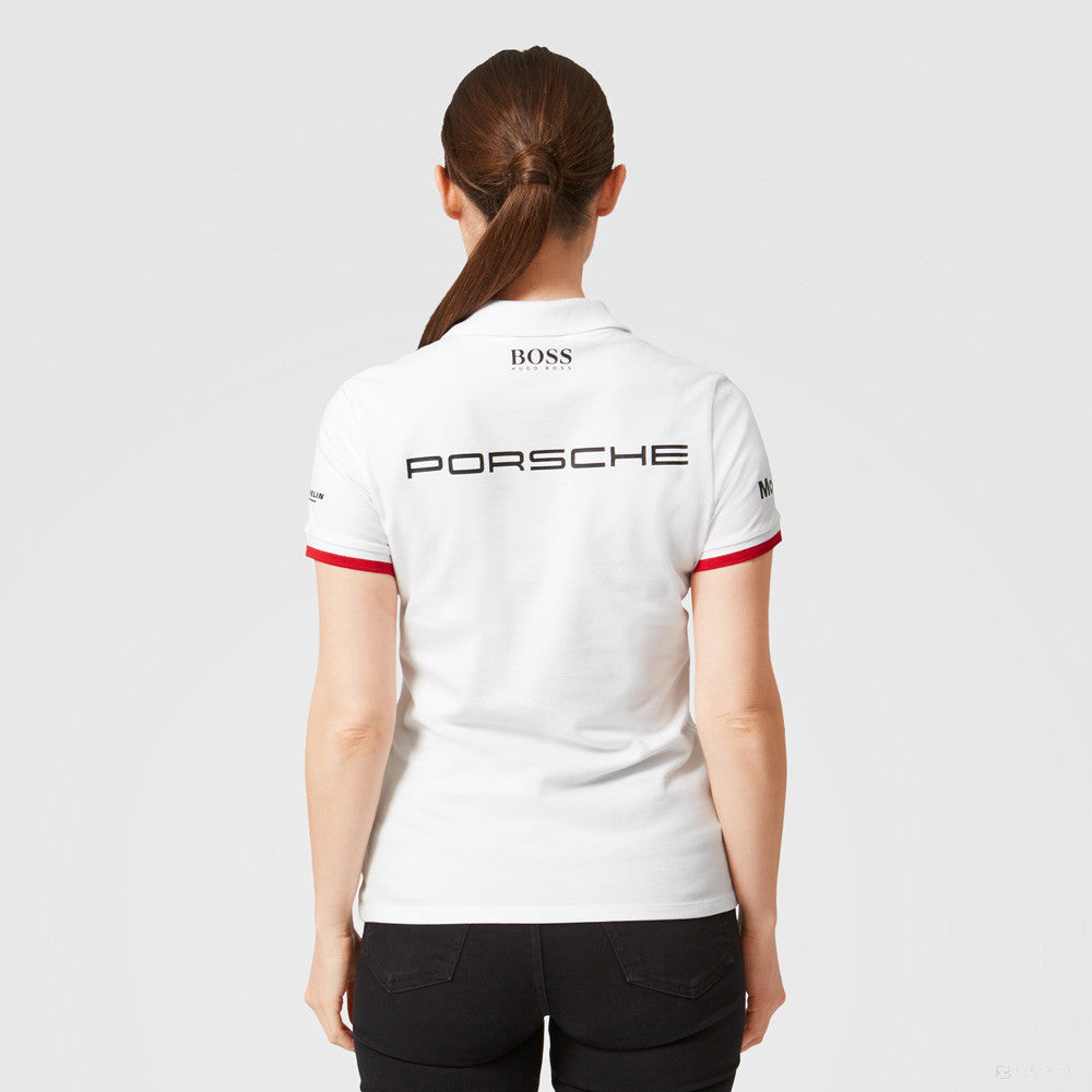Porsche Maglietta Donna, Team, Bianco, 2022 - FansBRANDS®