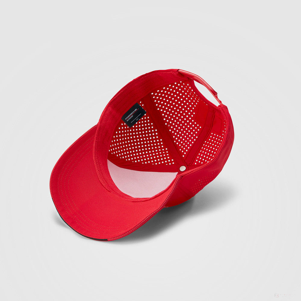 Porsche Cappello di baseball, Fanwear, Adulto, Rosso, 2022
