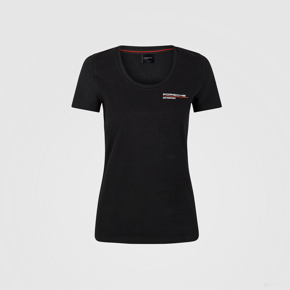 Porsche Maglietta Donna, Motorsport, Nero, 2022 - FansBRANDS®