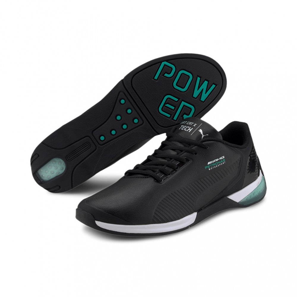 Scarpe Mercedes, Puma Kart Cat-X Tech, nero, 2020