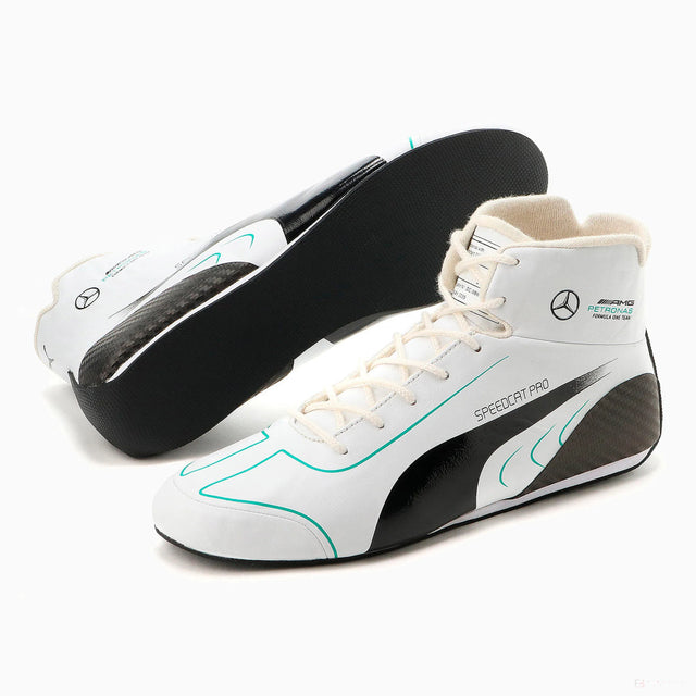 Puma Mercedes Speedcat Pro Replica Scarpe, Bianco, 2021 - FansBRANDS®