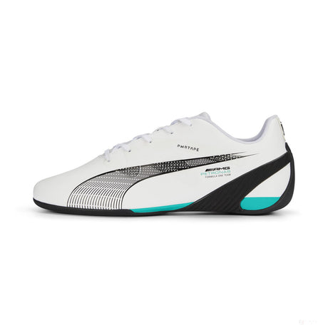 Scarpe PUMA Mercedes Carbon Cat, PUMA Bianco-Verde Scuro-PUMA Nero - FansBRANDS®