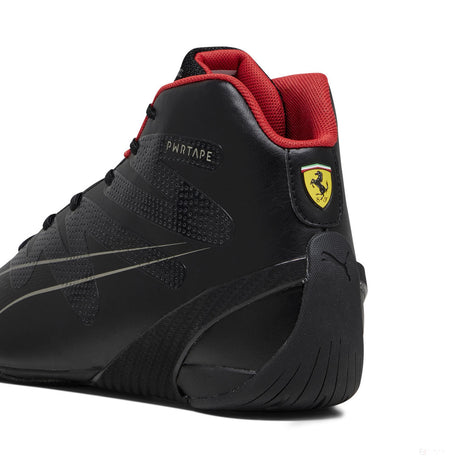 Ferrari shoes, Puma, Carbon Cat Mid, black - FansBRANDS®