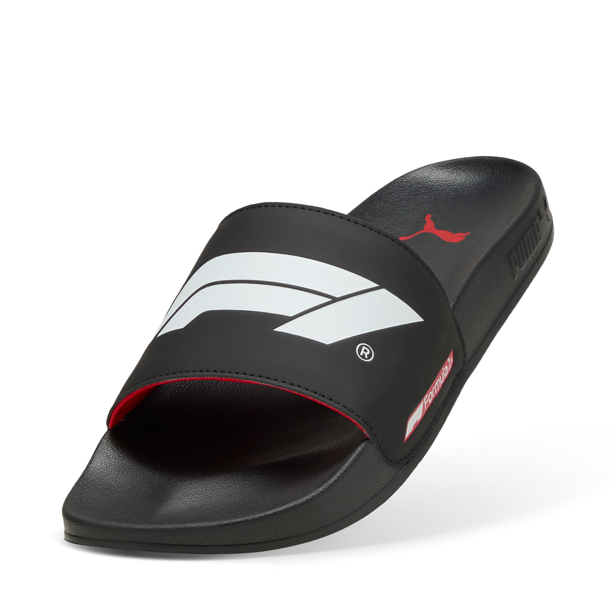 Pantofole con logo F1, Puma, Leadcat 2.0, nere