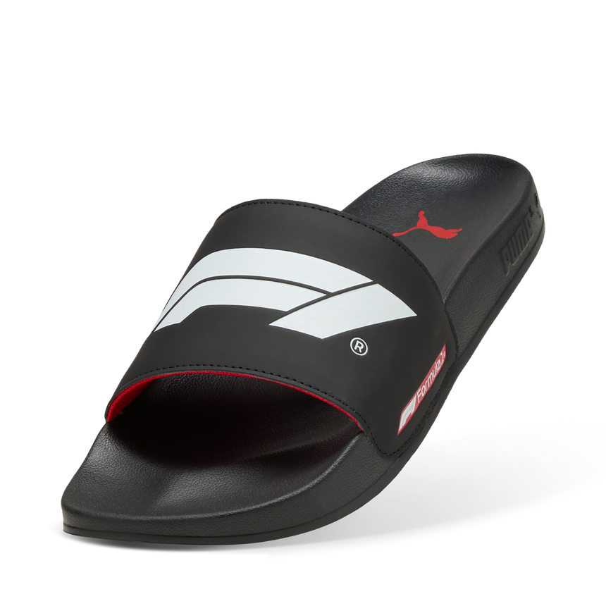 Pantofole con logo F1, Puma, Leadcat 2.0, nere