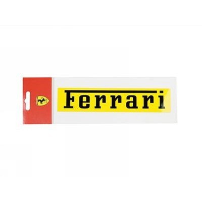 giallo, 19x4 cm, Ferrari Etichetta - FansBRANDS®