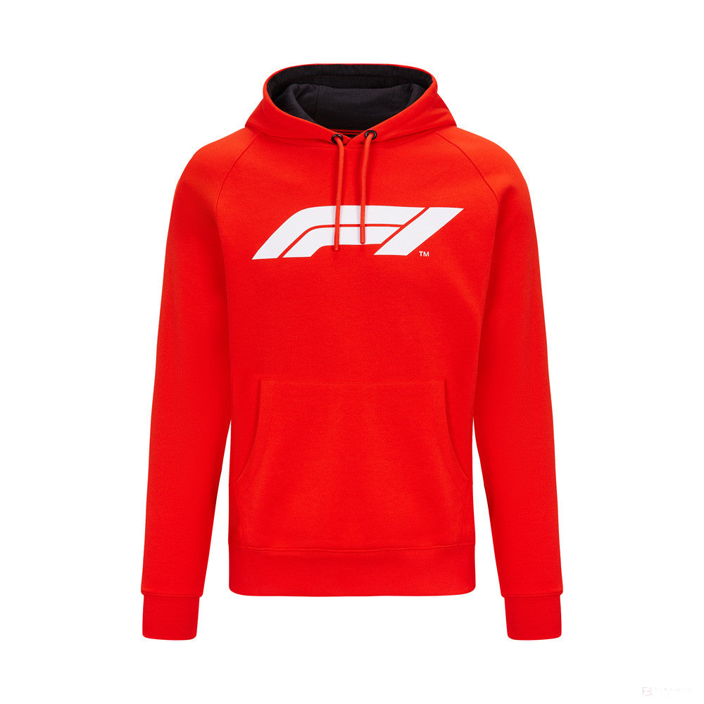 Formula 1 Felpa, Large Logo, Rosso, 2022 - FansBRANDS®