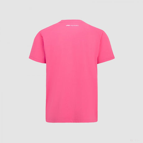 Formula 1 T-shirt, Formula 1 Logo, Pink, 2022