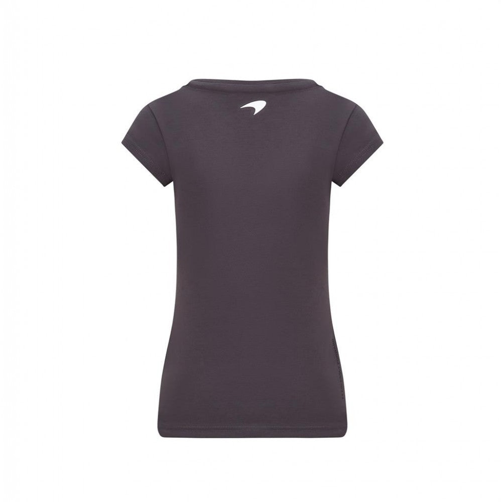 Polo da donna McLaren, logo, grigio, 2020