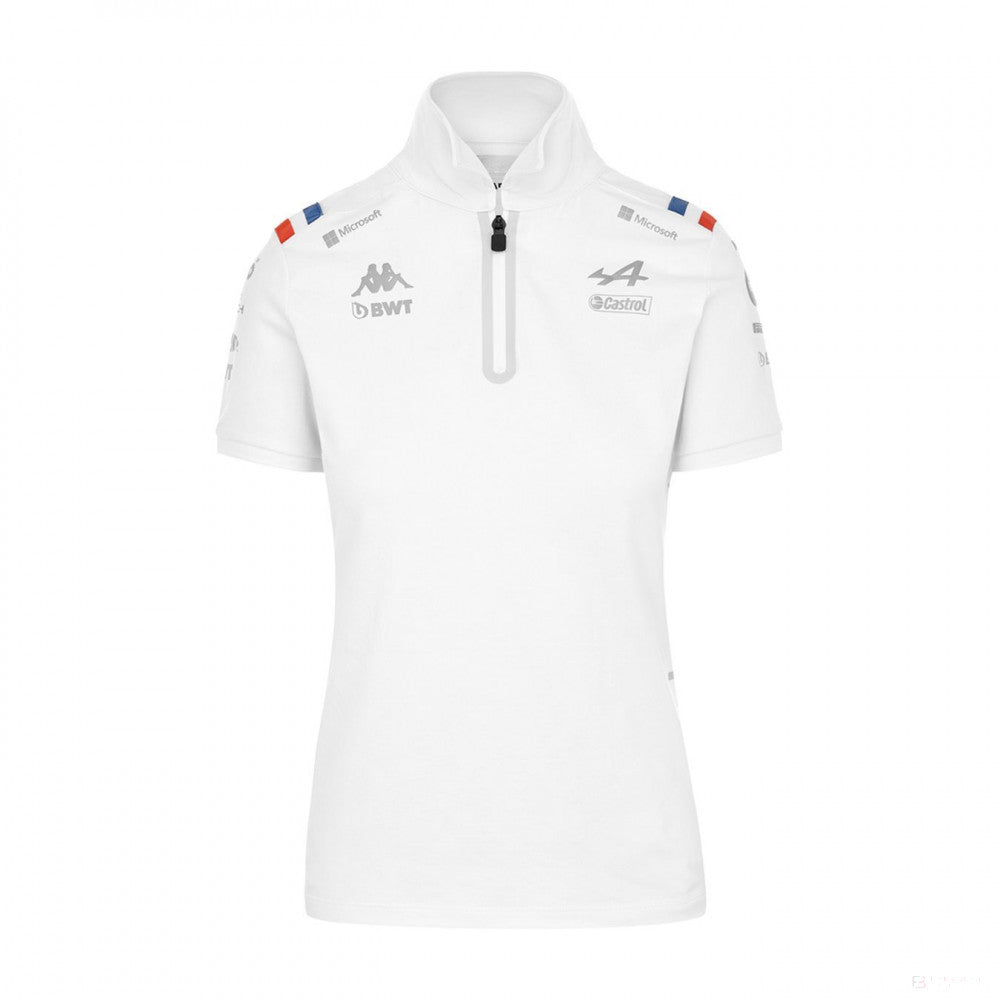 Alpine Team Maglietta per Donna, Bianco, 2022 - FansBRANDS®