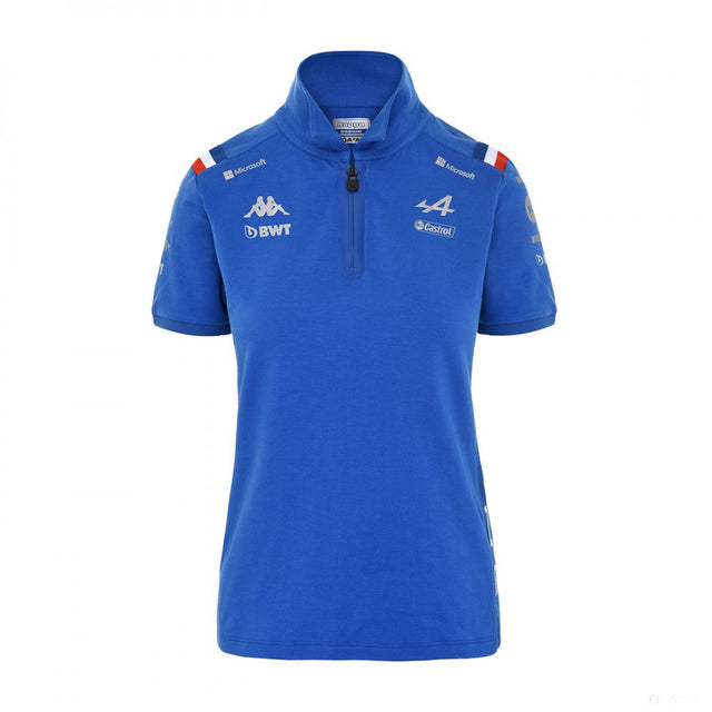 Alpine Team Maglietta per Donna, Blu, 2022 - FansBRANDS®