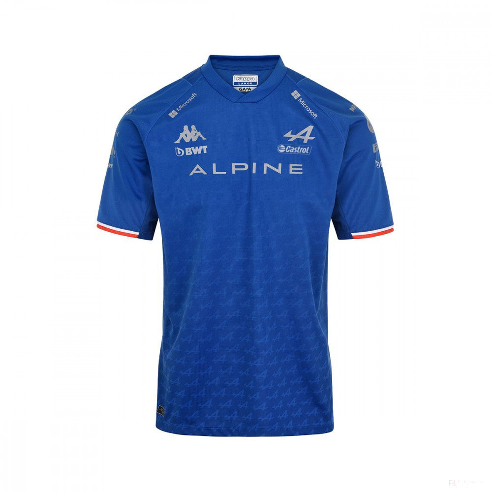 Alpine Maglietta, Fernando Alonso 14 Team, Blu, 2022