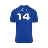 Alpine Maglietta, Fernando Alonso Fanwear, Blu, 2022 - FansBRANDS®