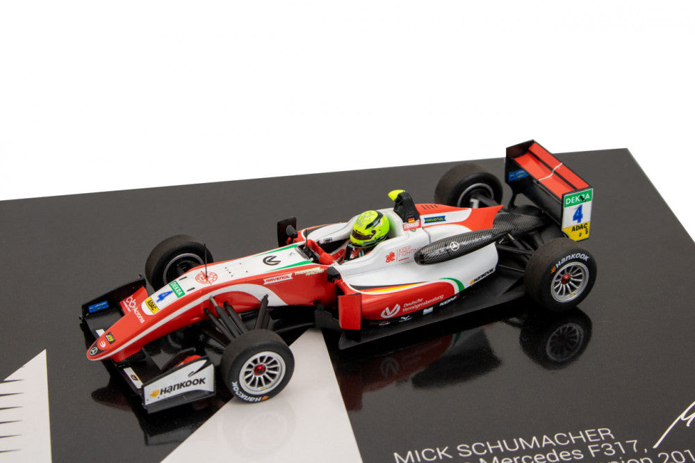 1:43, Mick Schumacher Dallara Mercedes F317 F3 European Champion 2018 Modello di automobile