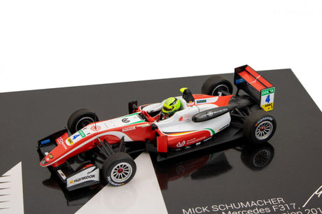 1:43, Mick Schumacher Dallara Mercedes F317 F3 European Champion 2018 Modello di automobile - FansBRANDS®