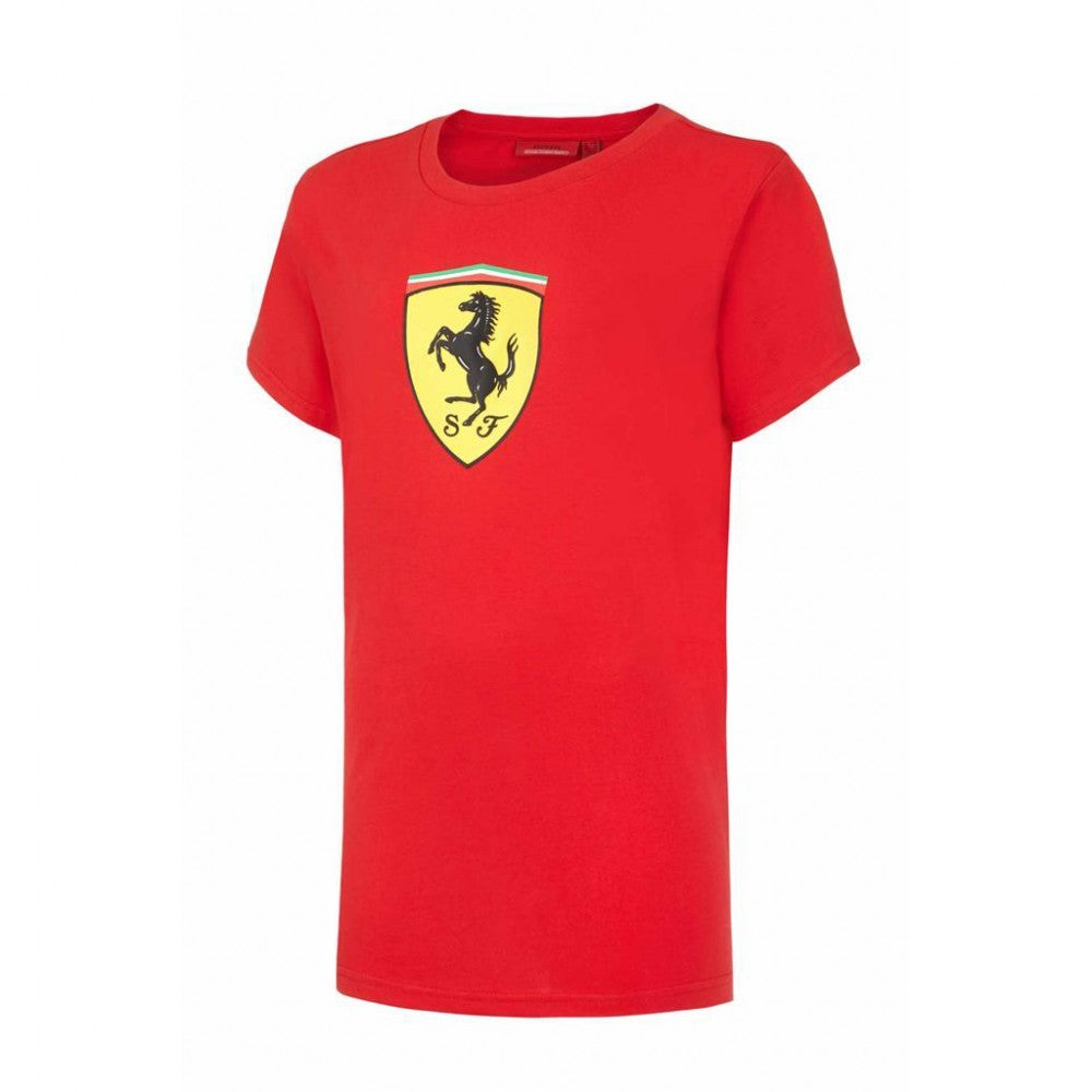 Ferrari Girocollo Da bambino Scudetto Maglietta - FansBRANDS®