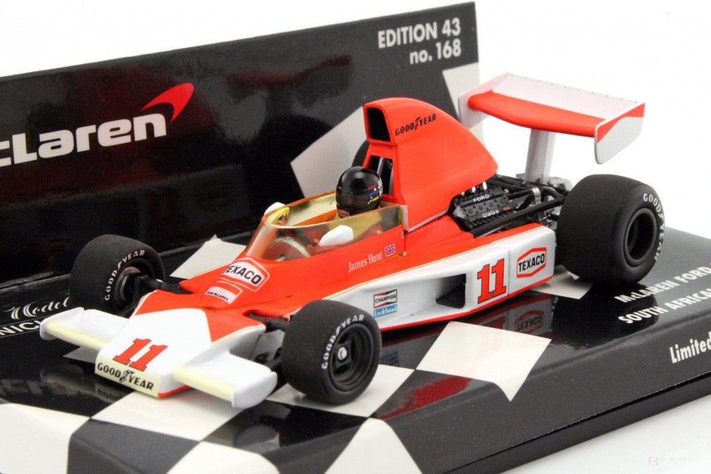 1976, 1:43, James Hunt McLaren Ford M23 South African GP 1976 Modello di automobile - FansBRANDS®