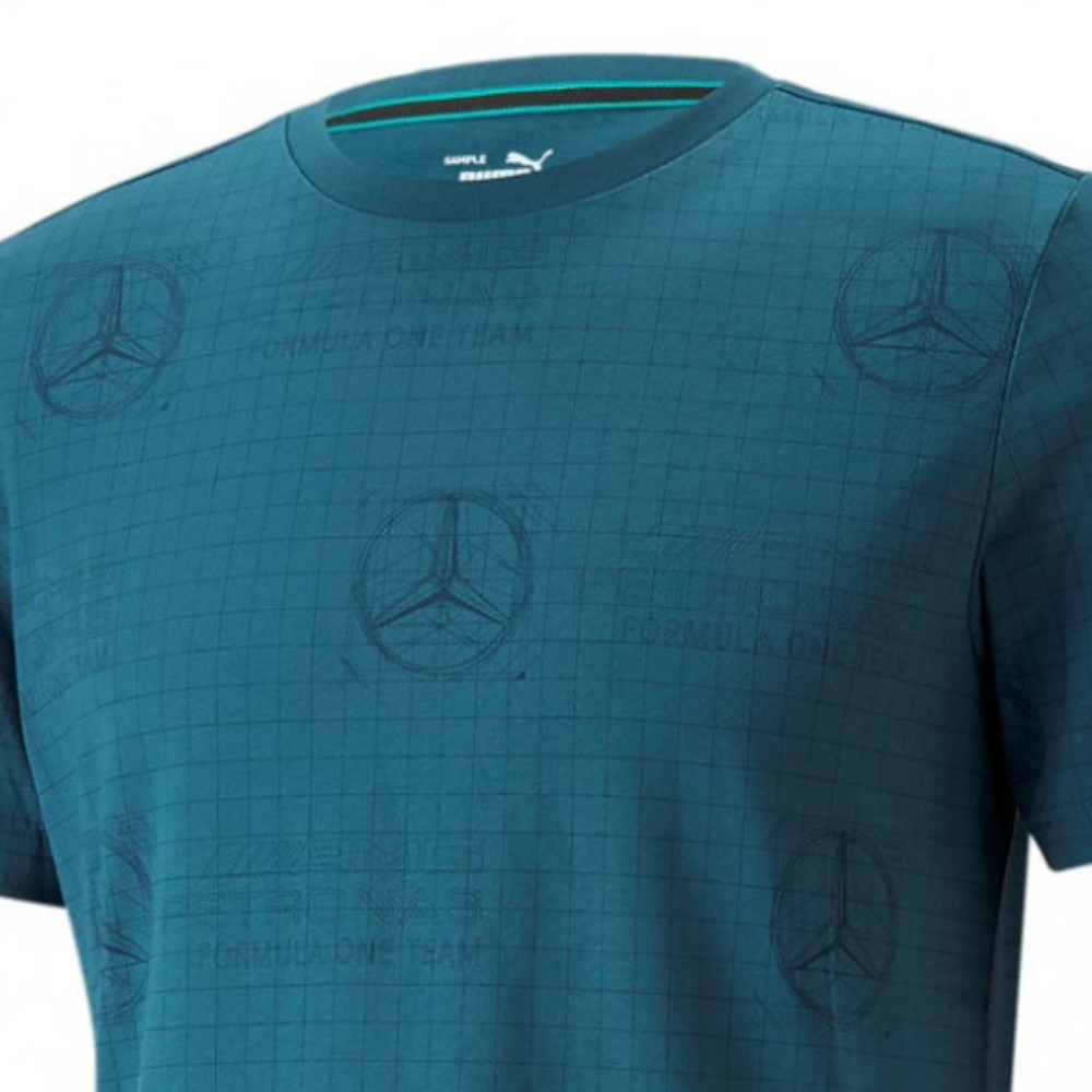 Puma Mercedes T-Shirt, 2022, Blue