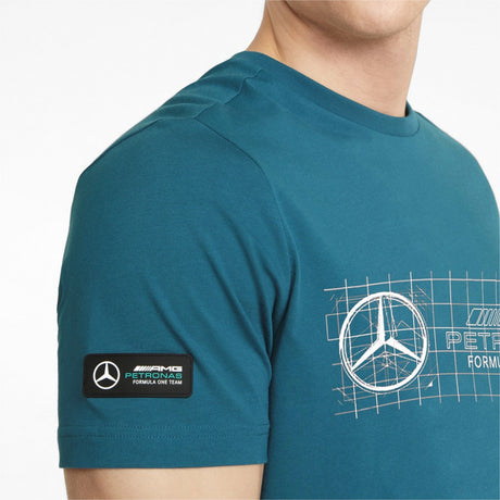 Puma Mercedes Maglietta, 2022, Blu - FansBRANDS®