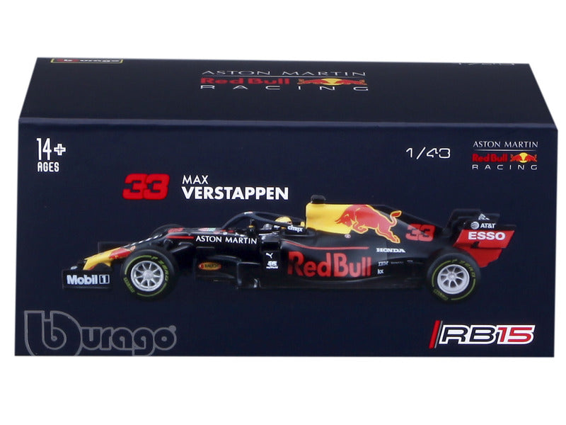 Modellino Red Bull Racing, Max Verstappen, WW Nr. 1 R1, bburago, blu 🔥