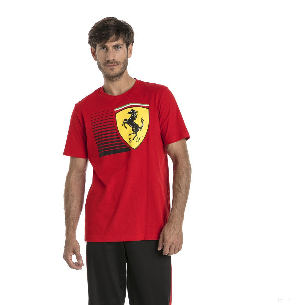 Puma Ferrari Girocollo Grande Scudo Maglietta - FansBRANDS®