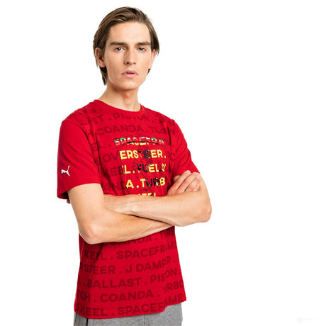 Puma Ferrari Grande Scudo Girocollo Maglietta - FansBRANDS®