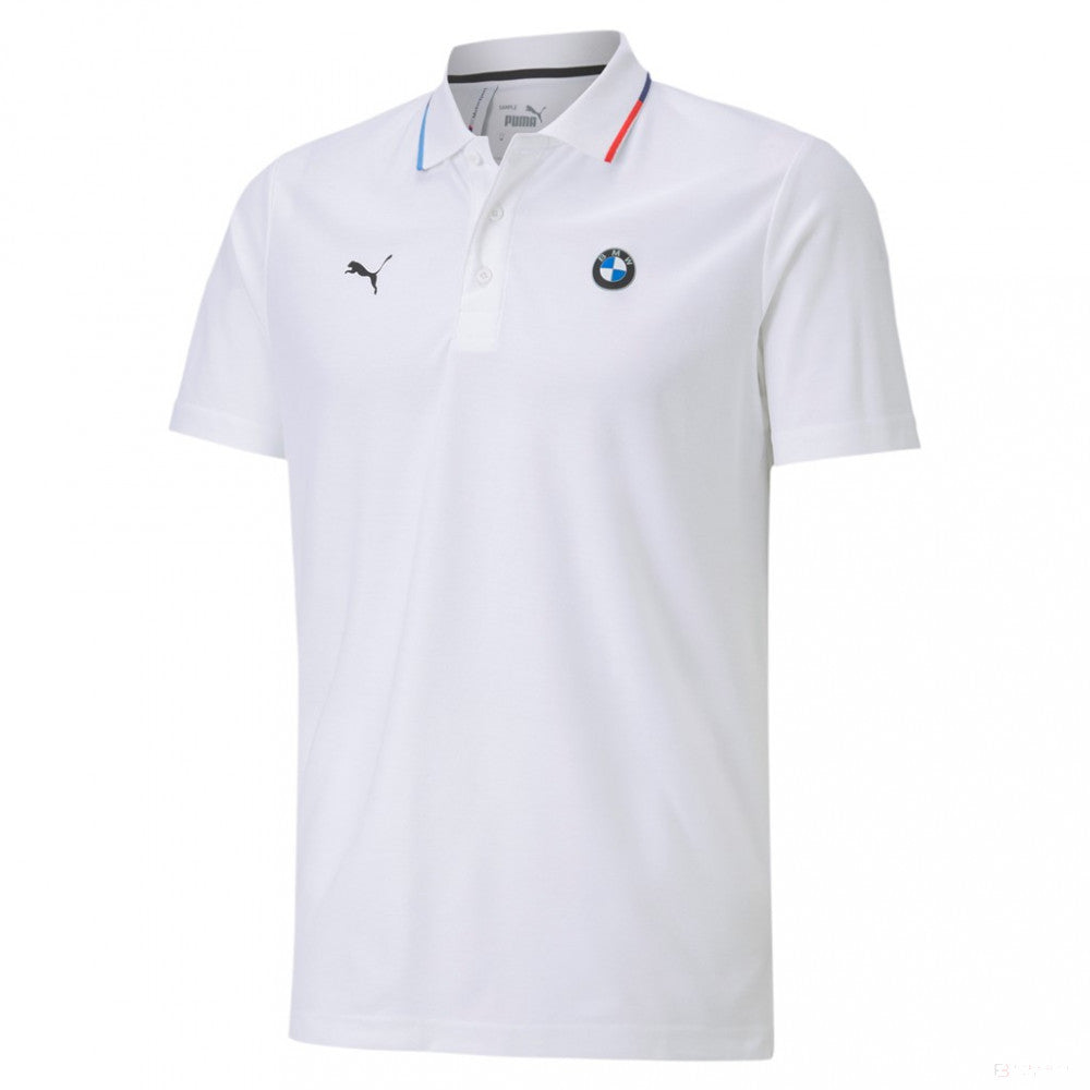 BMW T-shirt, Puma BMW MMS Logo, White, 2020