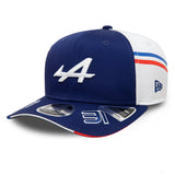 Alpine Esteban Ocon 950SS Cappello di baseball, Adulto, Nero, 2022 - FansBRANDS®