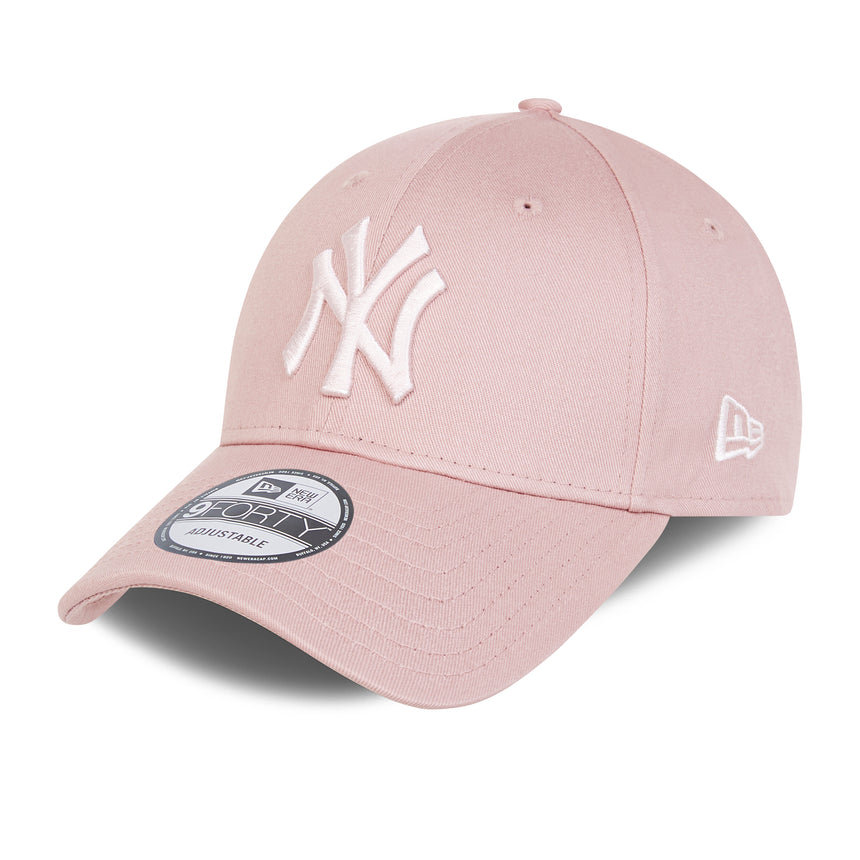 Cappellino dei New York Yankees, New Era, 9FORTY, essenziale, rosa