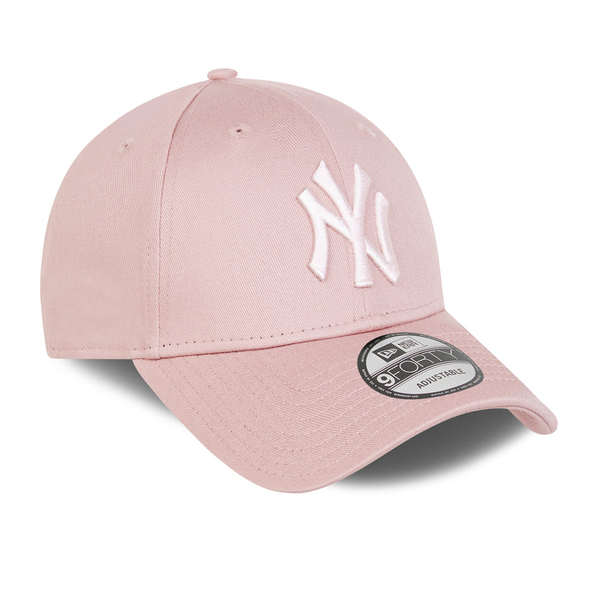 Cappellino dei New York Yankees, New Era, 9FORTY, essenziale, rosa