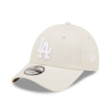 Cappellino Los Angeles Dodgers, New Era, 9FORTY, essenziale, beige