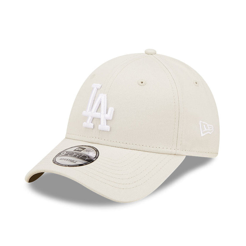 Cappellino Los Angeles Dodgers, New Era, 9FORTY, essenziale, beige