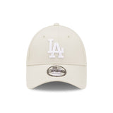 Cappellino Los Angeles Dodgers, New Era, 9FORTY, essenziale, beige