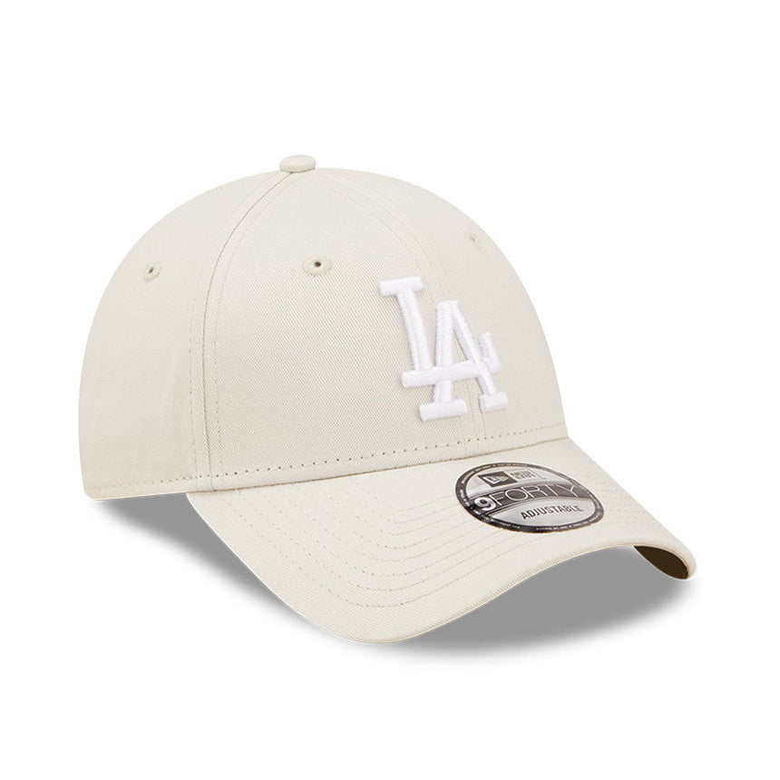Cappellino Los Angeles Dodgers, New Era, 9FORTY, essenziale, beige