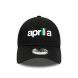 Cappellino Aprilia, Essential, New Era, 9FORTY, nero