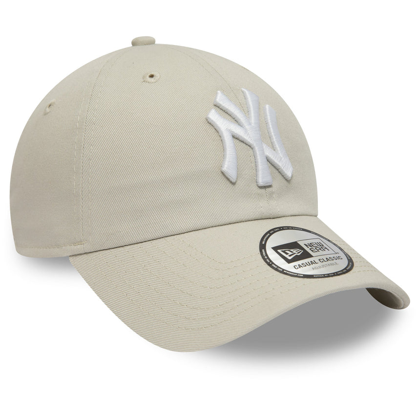 Cappellino New York Yankees, New Era, 9TWENTY, essenziale, crema
