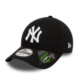 Cappellino New York Yankees, New Era, 9FORTY, essenziale, nero