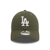 Cappellino Los Angeles Dodgers, New Era, 9TWENTY, essenziale, kaki